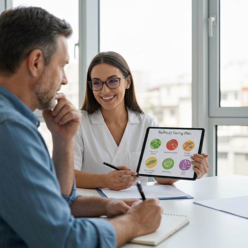 Nutritionist consultation session